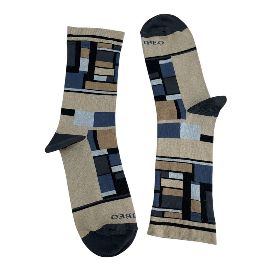 Geocubos beige