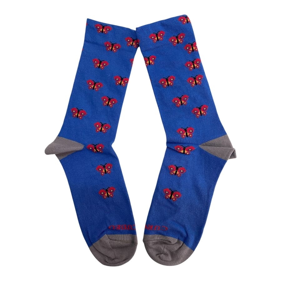Mariposas azul