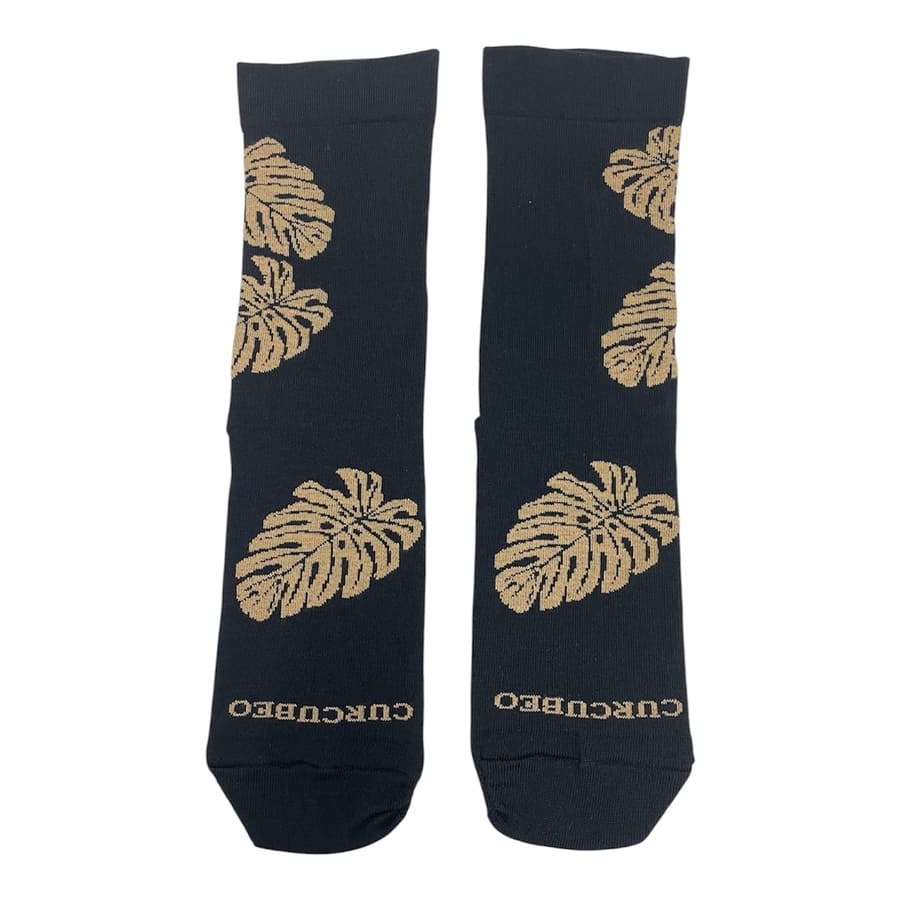 Hojas negro barefoot