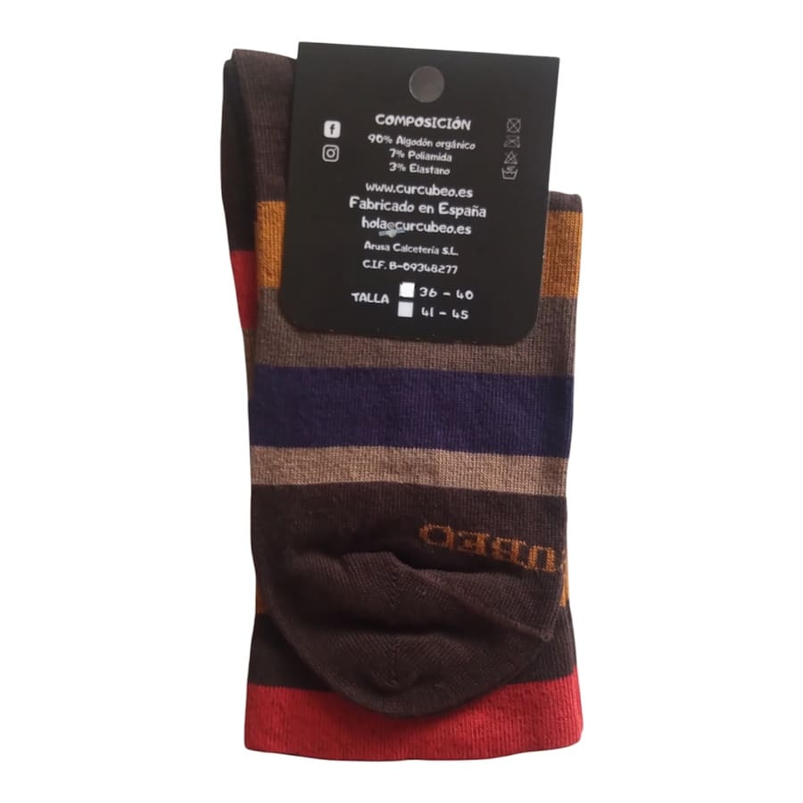 Raya ancha marrón • Curcubeo Raya ancha marron